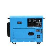 Generador Eléctrico Diésel de 12kW 15kW 30kW 45kW con Sistema de Refrigeración por Agua, Controlador Inteligente, Generadores de Energía Diésel Portátiles