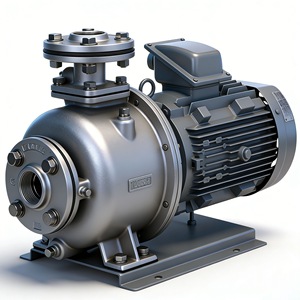 Kawamoto Kr Stainless Steel Centrifugal <b>Pump</b> 304 <b>Electric</b> Three Phase Motor 1/2 In Discharge <b>Water</b> Use - Product Image 1