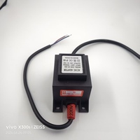Transformateur AC étanche IP68 15W 220V vers 24V, adaptateur d'alimentation encapsulé EI48 pour éclairage de fontaine subaquatique de piscine