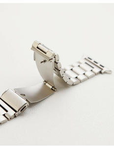 Série Triple Bead S10 9 8 <span class=keywords><strong>7</strong></span> 6 5 38/40/41/42(S10)<span class=keywords><strong>MM</strong></span> 42(1~9)/44/<span class=keywords><strong>45</strong></span>/46/49MM Bracelet en acier inoxydable pour montre intelligente Appl <span class=keywords><strong>Watch</strong></span> - Product Image 5