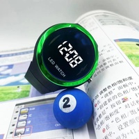 Nouvelle montre numérique LED lumineuse électronique en plastique pour les sports de plein air, mode, adolescents, étudiants, enfants, unisexe