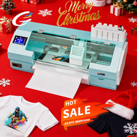 Mesin Printer DTF XP600 A3 13-Inci dari American Warehouse untuk Usaha Kecil, Mesin Cetak Kaos Warna Pink, Ide untuk Gudang Pakaian, Langsung dari Gudang