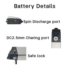 Ebike용 내장 고성능 36v <span class=keywords><strong>48v</strong></span> 접이식 전기 자전거 배터리 10.4a <span class=keywords><strong>12a</strong></span> 14a - Product Image 3