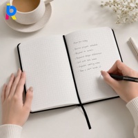 Libreta de Cuero PU A5 Premium, Agenda, Planificador con Logotipo Estampado en Caliente, Caja de Regalo de Lujo para Regalos Corporativos de Oficina