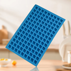 Bac à glaçons en silicone, 126 compartiments, couleur saphir, pour la fabrication de glaçons DIY en été - Product Image 1