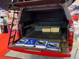 Tente intégrée haute couverture pour camionnette, imperméable, pliable, tente de <span class=keywords><strong>camping</strong></span> sur le toit, <span class=keywords><strong>housse</strong></span> de voiture portable pour la conduite autonome - Product Image 3