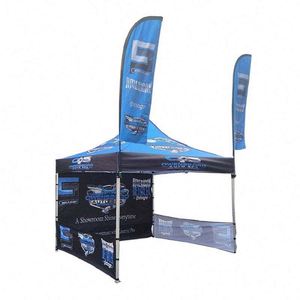 Custom Printed Canopy Aluminum Exhibition <b>Tent</b> Advertising Oxford Fabric Foldable 3x3 Outdoor Events Canopy <b>Tents</b> - Product Image 5