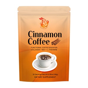 กาแฟอบเชยขายส่งจากโรงงาน ผสมแอล-ธีอะนีน เพิ่มพลังงานอย่างยั่งยืน บำรุงข้อต่อ และเพิ่มสมาธิ - Product Image 1