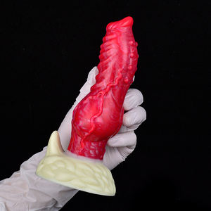 NNSX vantuz ile anal yapay penis köpek kurt yapay penis büyük düğüm diken sürtünme <span class=keywords><strong>clit</strong></span> teşvik hayvan penis büyük horoz seks oyuncakları kadın için - Product Image 5