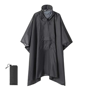 Factory Direct Sales of Outdoor 3-in-1 <b>Raincoats</b> and Awnings, Waterproof Polyester Cloth PU Coating, and Backpack <b>Raincoats</b> - Product Image 3