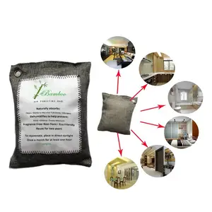 2023 household moisture absorbing bags air purifying bag mini bamboo charcoal bag for basement
