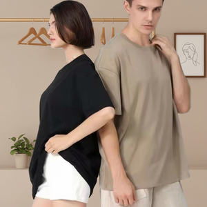 Logo personalizzato Plus Size abbigliamento <span class=keywords><strong>uomo</strong></span> all'ingrosso <span class=keywords><strong>produttori</strong></span> di abbigliamento <span class=keywords><strong>uomo</strong></span> <span class=keywords><strong>uomo</strong></span> vestiti da donna 240 g100 % t-shirt in cotone - Product Image 1