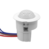 Interruptor de Luz de Techo Inteligente Geagood 220V 50HZ con Sensor de Movimiento por Infrarrojos PIR, Inducción Humana, 100W, IP11, para Uso en Interiores