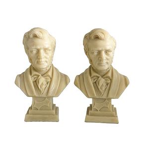 Buste Karl Marx en résine coulée comme portrait décor sculpture personnage européen - Product Image 5