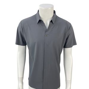 เสื้อโปโลแขนสั้นผ้าสแปนเด็กซ์ผ้าไนลอนต้านเชื้อแบคทีเรียแห้งเร็วระบายอากาศ - Product Image 1