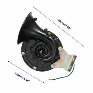 <span class=keywords><strong>Klaxon</strong></span> à Air électrique, <span class=keywords><strong>son</strong></span> fort, pour voiture, moto, camion, <span class=keywords><strong>bateau</strong></span>, 12V, 300db - Product Image 6
