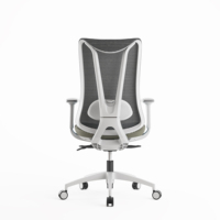 Mobilier étude bureau 4d poste de travail maison chaises confortables cadre blanc ergonomique bleu chaise de soutien lombaire
