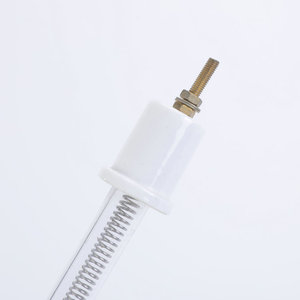 Tube chauffant infrarouge lointain en quartz semi-plaqué or à tube unique 220V pour chauffe-eau - Product Image 2