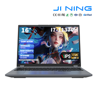 Notebook da Gaming Grigio da 16 Pollici, I7-11370H RTX4060 8GB, Doppio Slot M.2 2280, 32GB 512GB SSD, Display, Laptop all'Ingrosso Direttamente dalla Fabbrica