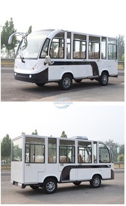 Bus électrique touristique à l'aspect moderne et attrayant, à batterie, multi-places, pour le transport urbain, idéal pour les jardins, parcs et stations balnéaires. - Product Image 2