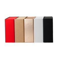 Boîtes cadeaux personnalisables écologiques à fermeture magnétique en tailles grande/moyenne/petite avec finition noire - Coffret cadeau d'anniversaire