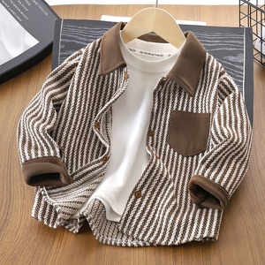 Vente flash - Cardigan à manches longues en polyester pour enfants - Veste confortable pour garçons - Activités quotidiennes en plein air - Product Image 2