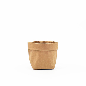 Ins Lavable Coloré Sac <span class=keywords><strong>En</strong></span> Papier Brun À La Maison Nordique Sac De Rangement Porte-Stylo Pinceau De Maquillage Seau Marron Papier Fleur <span class=keywords><strong>En</strong></span> Pot de <span class=keywords><strong>Plantes</strong></span> - Product Image 6