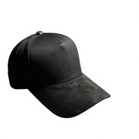 Casquette de baseball classique personnalisée à 5 panneaux en daim avec visière incurvée, unisexe, pour adultes, toutes saisons, tissu courant, pour le sport et les activités de plein air