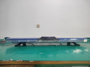 Barras de luz de emergencia de advertencia de baliza estroboscópica Led de techo de coche de vehículo de tamaño completo de 120cm con sirena para camiones - Product Image 3