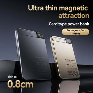 Cargador Inalámbrico Magnético Gebra Ultra Delgado de Carga Rápida de 20 W Tipo C con Pantalla LED de Aleación de Aluminio - Product Image 6