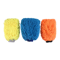 Gant de lavage de voiture en microfibre chenille de qualité supérieure, sans rayures, pour le nettoyage des voitures