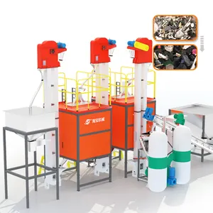 Nieuwe Hoge Kwaliteit Automatische Band Staal Siliconen Gel Rubber Recycling Magnetische Separator Recycle Machine