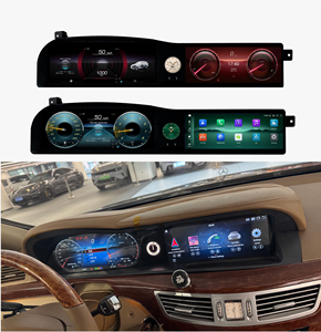 Autoradio Android con Doppio Schermo da 24,6 Pollici per <span class=keywords><strong>Mercedes</strong></span> <span class=keywords><strong>Benz</strong></span> Classe <span class=keywords><strong>S</strong></span> <span class=keywords><strong>W221</strong></span> 2006-2013, Stereo Multimediale con DSP e Carplay - Product Image 1