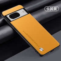 Étui de luxe en cuir PU pour Google Pixel 8 Pro 8Pro, coque de protection en silicone pour Google Pixel 6A 7A 6 7 Pro Pixel6 8A