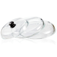 Couvercle en verre pour marmite, couvercle en verre pour casserole à lait, couvercle de remplacement en verre pour casserole