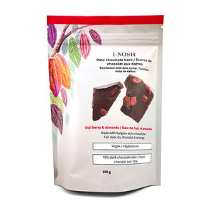 Sacs en mylar à fermeture éclair imprimés personnalisés en feuille d'aluminium avec logo personnalisé - Product Image 6