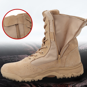 DFF02 Desert Tactical <b>Boot</b> Suede Breathable Wear Resistant High Top Field Outdoor <b>Hiking</b> <b>Boots</b> - Product Image 5