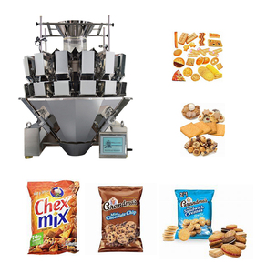 JT-520W spuntini automatici del grano Candy Bean packaging vffs macchina imballatrice pesatrice multitesta - Product Image 6