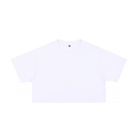 Y2K T-shirt haut court pour femme T-shirts Boxy Fit personnalisés en gros T-shirt court pour femme