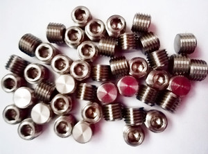 Vis en titane sans tête hexagonale DIN 913 - <span class=keywords><strong>TA6V</strong></span> (Grade 5) - Diamètre M8 - Product Image 2
