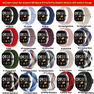 Bracelet intelligent officiel en silicone de couleur unie à dégagement rapide pour Redmi Watch 4 Xiaomi Band 8 Pro 9 Pro - Product Image 3