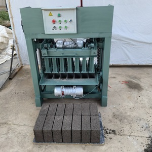 4-35 Cement <b>Hopper</b> Replaceable Hollow Mixing Brick Making <b>Machine</b> Operates Stably and Efficiently Brick Making <b>Machine</b> - Product Image 1