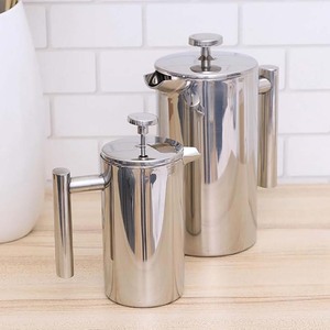 <span class=keywords><strong>Cafetière</strong></span> <span class=keywords><strong>à</strong></span> double paroi de haute qualité Presse française Pot <span class=keywords><strong>à</strong></span> pression Style acier inoxydable Pichet <span class=keywords><strong>à</strong></span> café isolé classique - Product Image 3