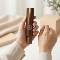 Tube en plastique pour crème contour des yeux et crème BB, différentes tailles, bouchon à vis pour soins de la peau