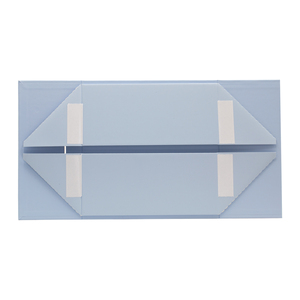 Powder Blue Color Folding <b>Box</b> with Ribbon Slots Luxury Package for <b>Wedding</b> <b>Gift</b> Bridal Bridesmaids <b>Gift</b> Packing <b>Box</b> with logo - Product Image 5