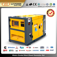 Groupe électrogène diesel silencieux 275 kVA 220 kW à faible bruit, alimentation triphasée CA avec ATS pour usage de secours en atelier et entrepôt
