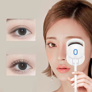 Portable <b>USB</b> Heated Eyelash Curler Quick <b>Heating</b> Long Lasting Plastic Lash Lift Perm Makeup Tool - Product Image 4