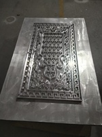 Presse hydraulique automatique 2 postes 2 côtés 100x120cm pour la fabrication de drapeaux, tapis de pulvérisation, tapis de salle de lavage, couvre-lits en cuir
