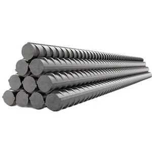 ASTM A615 3/8 "1/2" 5/8 "3/4" 7/8 "1" 12mm 16mm 20mm 건설용 열간 압연 변형 된 강철 철근 강철 철봉