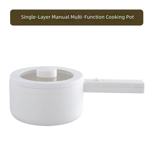 <span class=keywords><strong>Olla</strong></span> Eléctrica Antiadherente Multifuncional para Dormitorio y Hogar, <span class=keywords><strong>Olla</strong></span> Eléctrica para Cocinar Fideos, Vaporera para Estudiantes - Product Image 6